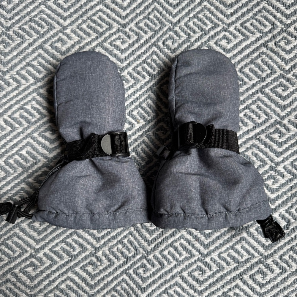 Cozy Baby/Toddler Mittens | Grey